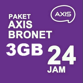 Paket Data Axis Bronet 30 Hari - Bronet 2GB 24Jam 30hr