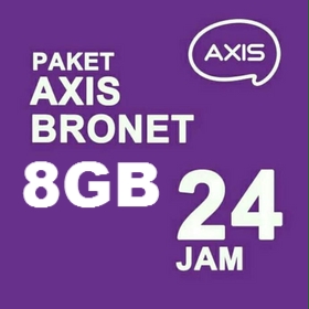 Paket Data Axis Bronet 30 Hari - Bronet 5GB 24Jam 30hr