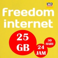 Freedom Internet 25GB 30 Hari